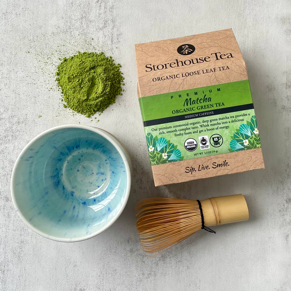 Matcha, Premium Ceremonial Organic Green Tea
