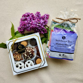Mother's Day Tea & Buckeye Chocolate Gift Set