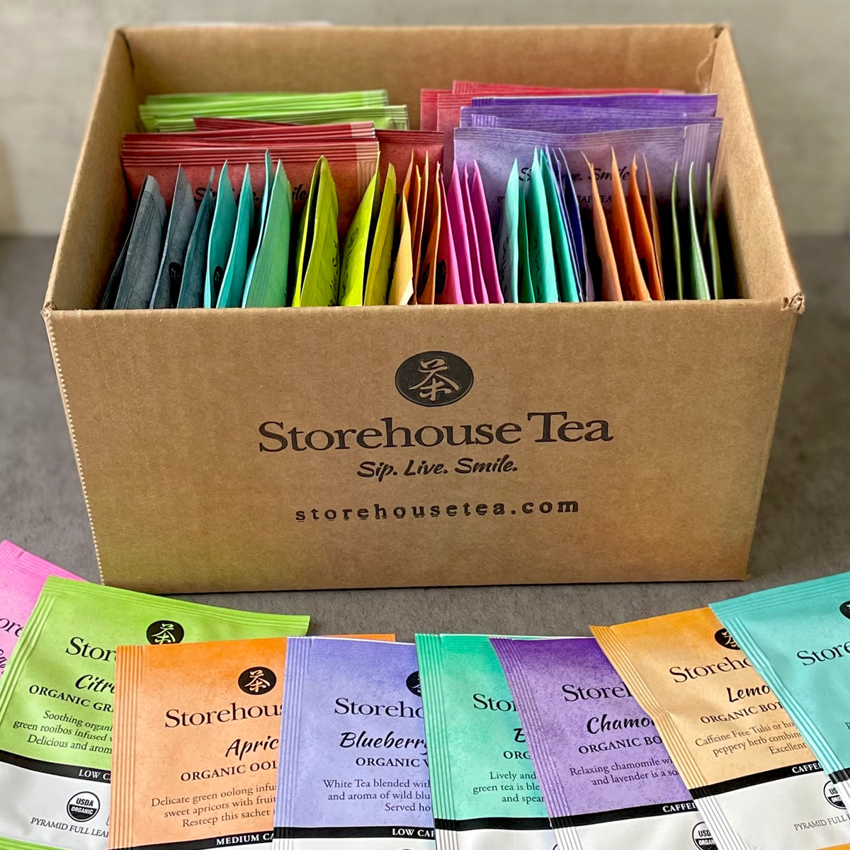 Large Tea Sachet Variety Pack (50) Buy Delicious Tea Samples In Our