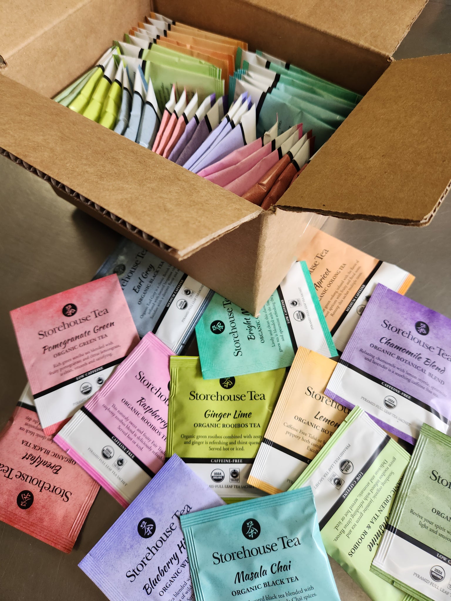 Large Tea Sachet Variety Pack (50) | Buy Delicious Tea Samples In Our ...