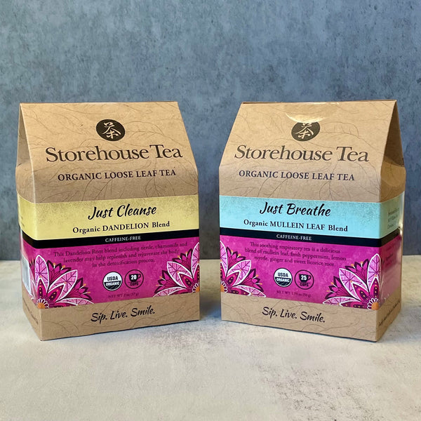 Just Breathe and Just Cleanse Tea Bundle