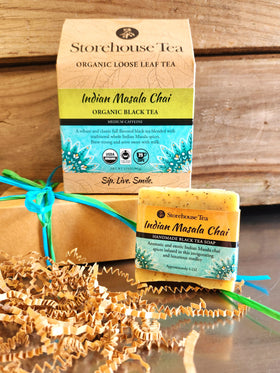 Handmade Tea Soap & Tea Box