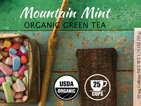 Mountain Mint Organic Green Tea - BTJ