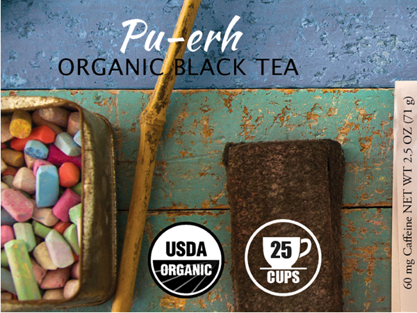 Pu Erh Black Tea Back to Jerusalem Organic