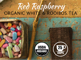 Red Raspberry Organic White & Rooibos Tea - BTJ