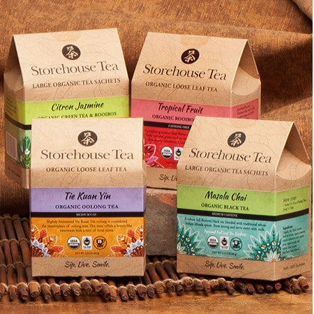 Storehouse Tea Company New Tea Boxes