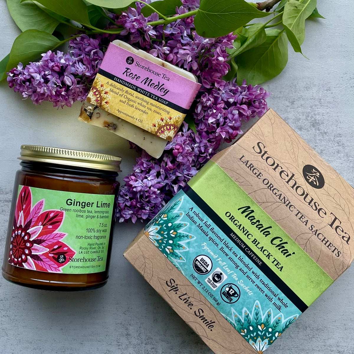 Handmade Tea Soap & Loose Leaf Tea Box | The Relaxation Combination ...