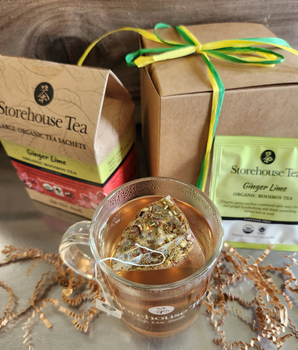 Storehouse Tea Sachet Box (1 of 13 Options) & Storehouse Tea Mug