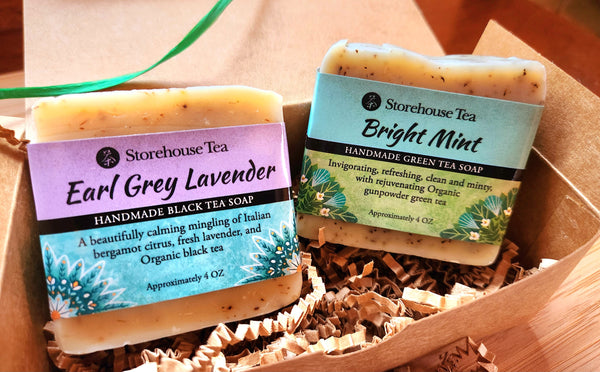 Earl Grey Lavender: Hand-Made Black Tea Soap