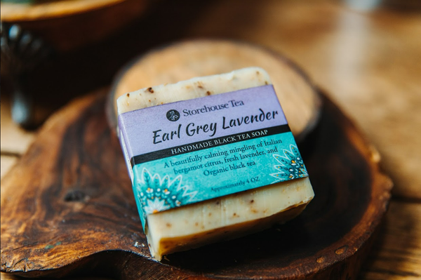 Earl Grey Lavender: Hand-Made Black Tea Soap