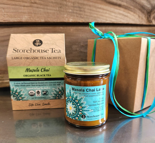 Storehouse Tea candle and box: Masala Chai