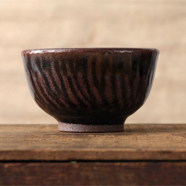 Rustic Autumn Hand Crafted Matcha Bowl