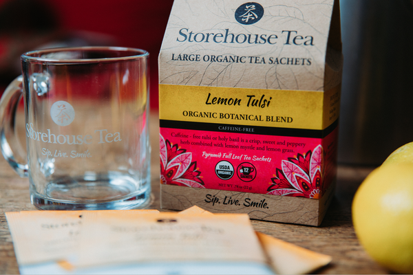 Storehouse Tea Sachet Box (1 of 13 Options) & Storehouse Tea Mug